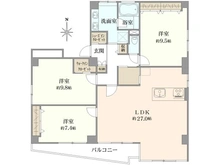 【東京都/新宿区新宿】サニーシティ新宿御苑 間取り図