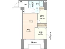 【東京都/世田谷区松原】パラスト明大前 間取り図