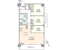 【東京都/世田谷区玉堤】ディアナコート尾山台翠景 間取り図