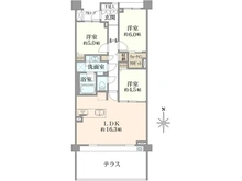 【東京都/中野区丸山】ディアプレイス中野野方 間取り図