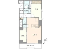 【東京都/新宿区余丁町】クレアール余丁町 間取り図