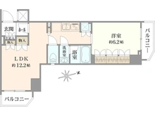 【東京都/新宿区若松町】日神デュオステージ新宿若松町 間取り図