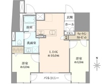 【東京都/北区田端新町】スカイコート田端 間取り図