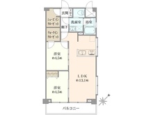 【東京都/葛飾区東新小岩】辰巳橋マンション 間取り図