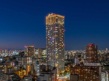 【東京都/新宿区富久町】富久クロスコンフォートタワー 外観