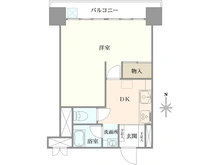 【東京都/新宿区富久町】シャトレ市ヶ谷 間取り図