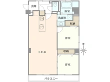 【東京都/新宿区若葉】離宮ハイム 間取り図