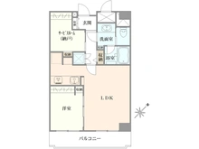 【東京都/中央区築地】築地スカイレジテル 間取り図