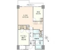【東京都/目黒区中目黒】ピアース恵比寿 間取り図