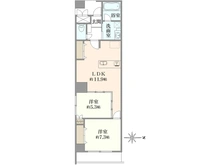 【東京都/新宿区若葉】ライトコート四谷 間取り図