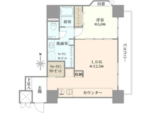 【東京都/新宿区四谷】ダイアパレス御苑前 間取り図