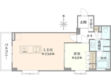 【東京都/新宿区大京町】アビテ四谷大京町 間取り図