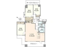 【東京都/練馬区春日町】ファストジュール練馬春日町 間取り図