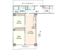 【東京都/北区王子】ライオンズマンション飛鳥山 間取り図