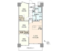 【東京都/北区神谷】グランシティユーロコート赤羽 間取り図