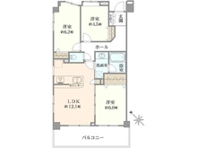 【東京都/北区東十条】レーベンリヴァーレ赤羽 間取り図