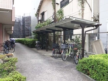 【東京都/板橋区舟渡】コスモ板橋蓮根 駐輪場