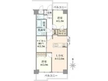【東京都/板橋区舟渡】コスモ板橋蓮根 間取り図