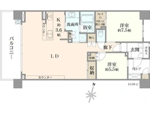 【東京都/足立区新田】アクアテラブロード・スクエア 間取り図