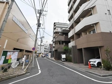 【東京都/北区神谷】アイル赤羽サウス 前面道路