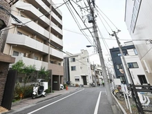 【東京都/北区神谷】アイル赤羽サウス 前面道路