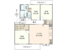【東京都/板橋区蓮根】新蓮根団地12号棟 間取り図