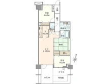 【東京都/北区神谷】グランシティユーロコート赤羽 間取り図