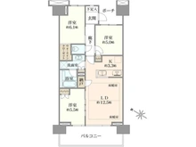 【東京都/板橋区加賀】シティテラス加賀 間取り図