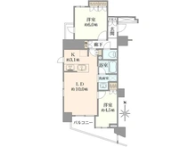 【東京都/北区十条仲原】オープンレジデンシア東十条 間取り図