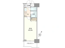 【東京都/板橋区宮本町】朝日シティパリオ板橋本町 間取り図