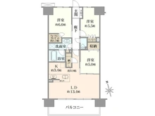 【東京都/北区浮間】ヴェレーナシティ　パレ・ド・プラージュ 間取り図
