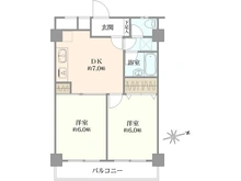 【東京都/板橋区高島平】キャニオンマンション第2高島平 間取り図
