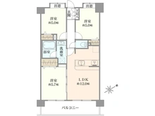 【東京都/板橋区三園】ライオンズマンション西高島平溝下公園　弐番館 間取り図