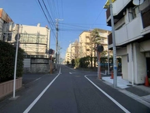 【東京都/北区神谷】角一サンハイツ神谷 前面道路