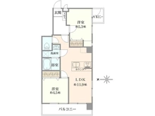 【東京都/北区赤羽】マンション初穂赤羽 間取り図
