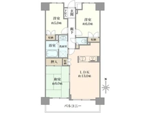 【東京都/北区浮間】藤和シティホームズ浮間公園 間取り図