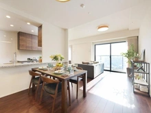 【東京都/北区上十条】ザ・タワー十条 LDK：※家具調度品等は販売価格に含まれておりません