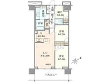 【東京都/北区上十条】ザ・パークハウス十条 間取り図