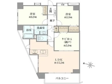 【東京都/北区王子】クリオ王子神谷参番館 間取り図