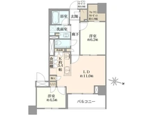 【東京都/北区赤羽南】ザ・パークハウス赤羽イーストウイング 間取り図