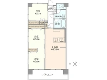 【東京都/板橋区前野町】新ときわ台ローヤルコーポ 間取り図