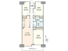 【東京都/北区赤羽北】ディアハイム赤羽 間取り図