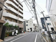 【東京都/北区神谷】アイル赤羽サウス 前面道路