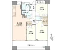 【東京都/板橋区蓮根】西台パーク・ホームズ 間取り図