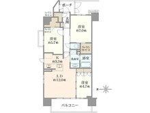 【東京都/足立区新田】クレアホームズ王子神谷TOKYO 間取り図