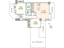 【東京都/北区田端】田端パインマンション高台通り 間取り図