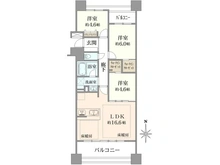 【東京都/板橋区蓮根】西台パーク・ホームズ 間取り図