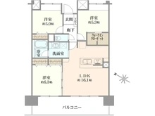 【東京都/北区赤羽北】アクトピア北赤羽参番館 間取り図