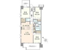 【東京都/北区浮間】アトラス北赤羽 間取り図