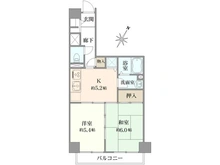 【東京都/北区東十条】東十条グリーンハイツ 間取り図